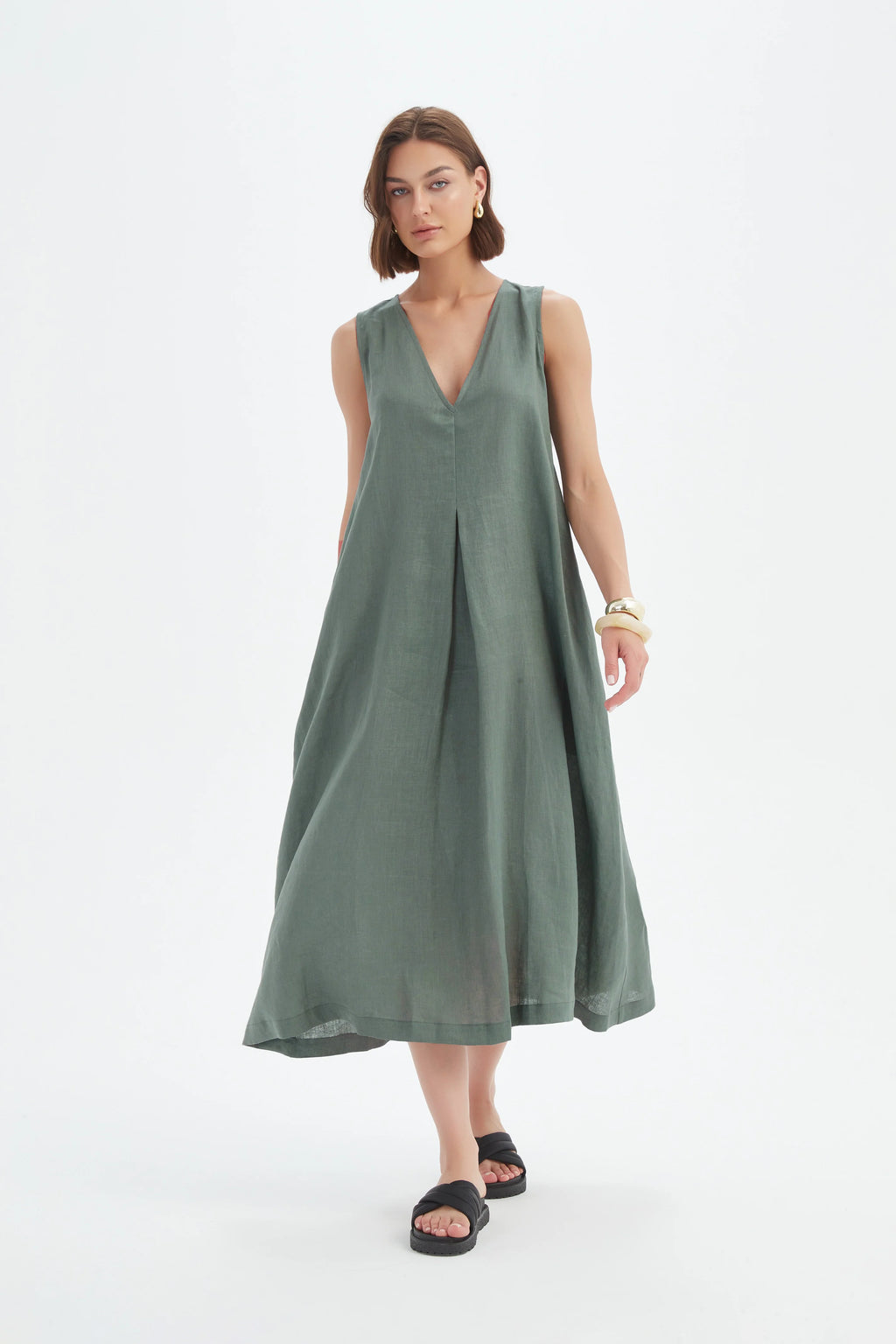 Tirelli - Inverted Pleat Dress