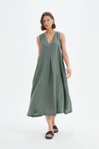 Tirelli - Inverted Pleat Dress