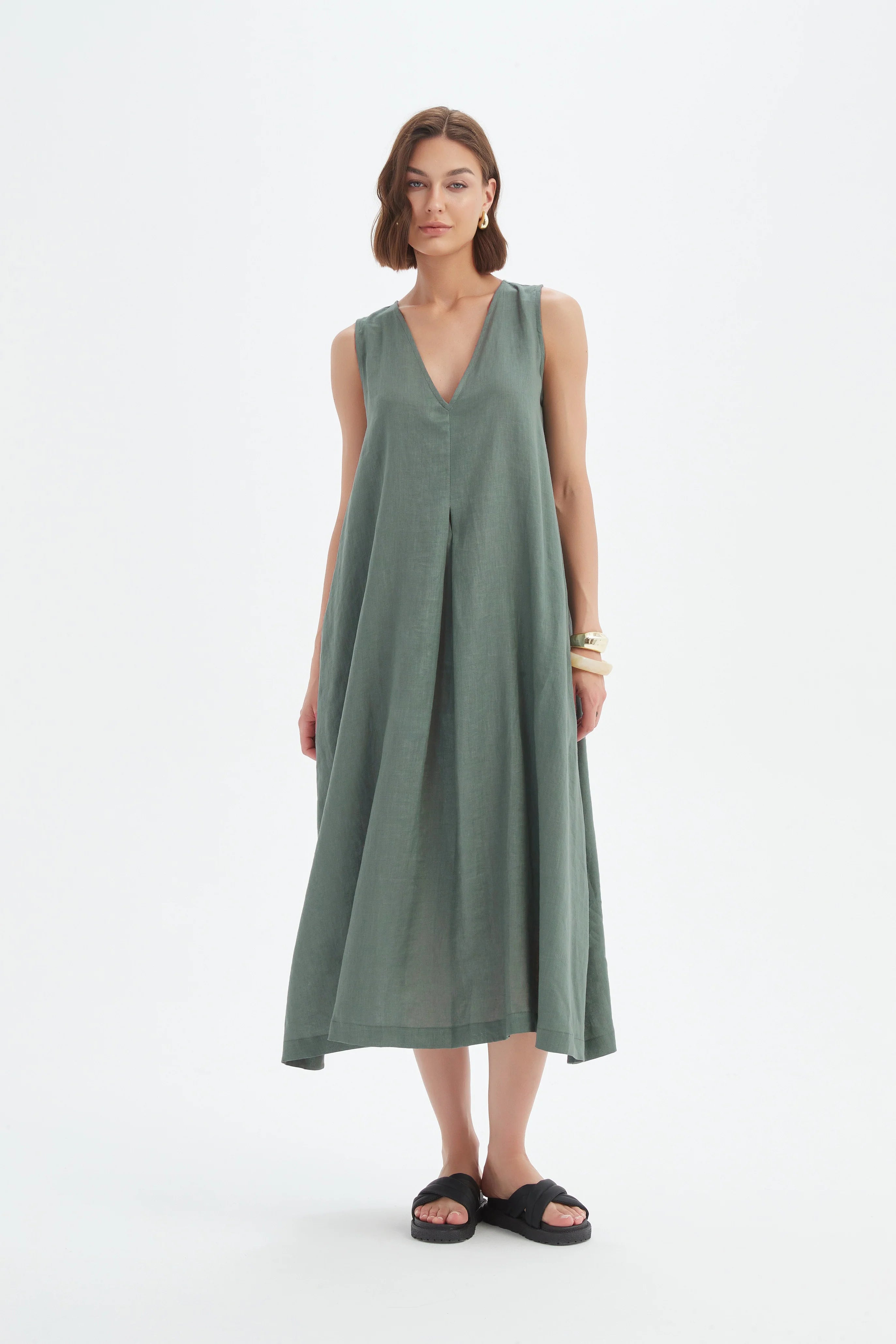 Tirelli - Inverted Pleat Dress
