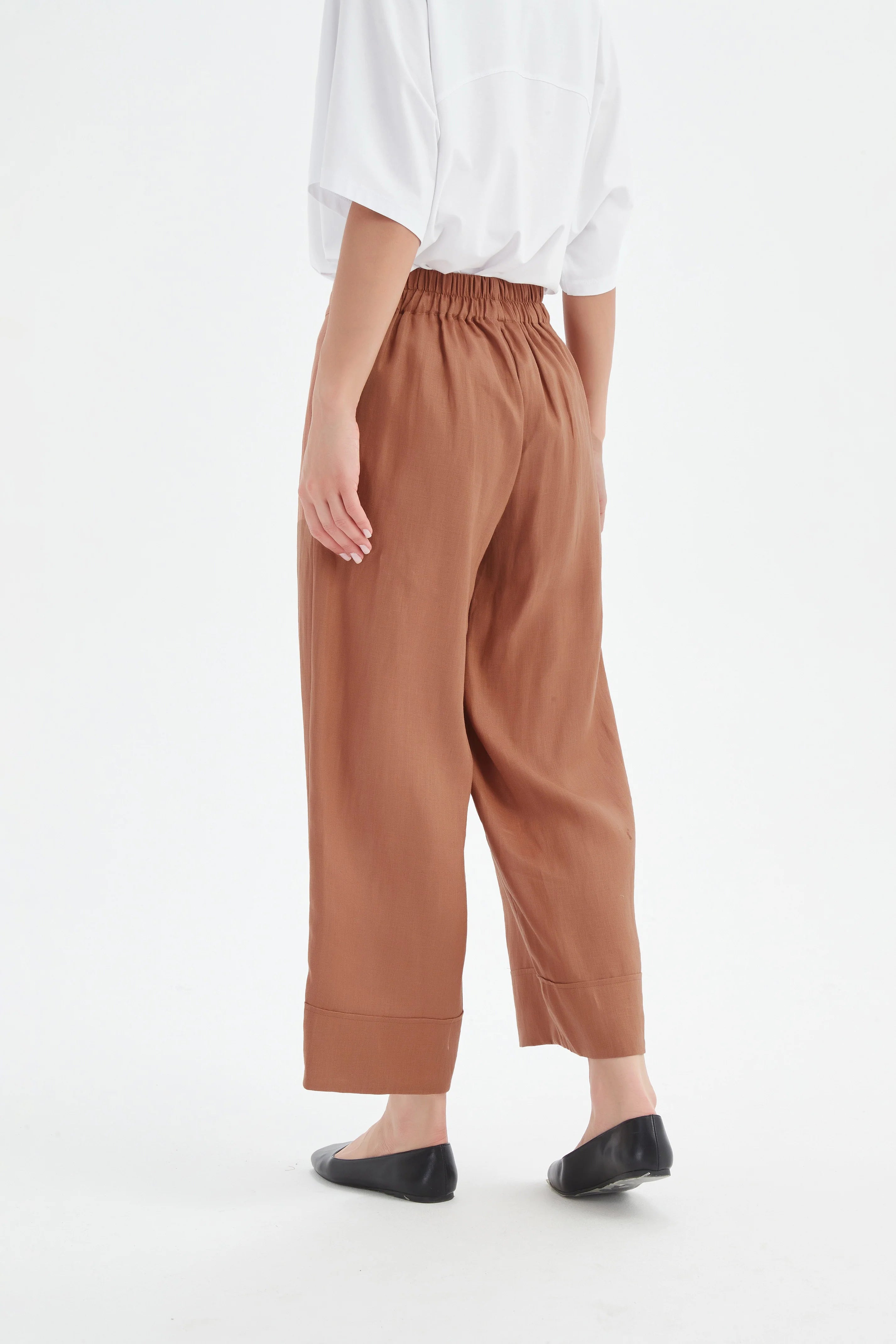 Tirelli Wide Leg Linen Pant - Assorted