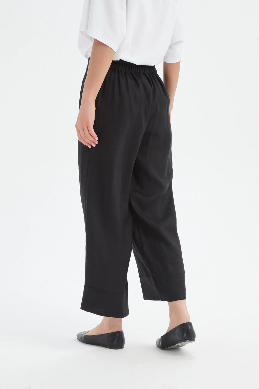 Tirelli Wide Leg Linen Pant - Assorted