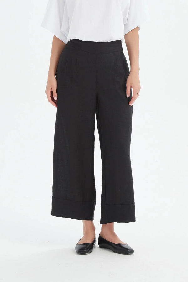 Tirelli Wide Leg Linen Pant - Assorted