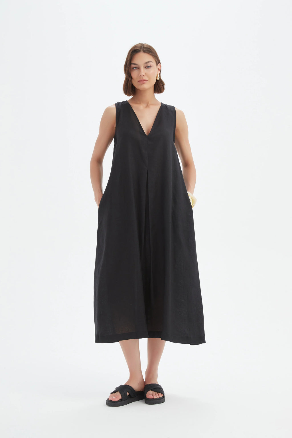Tirelli - Inverted Pleat Dress
