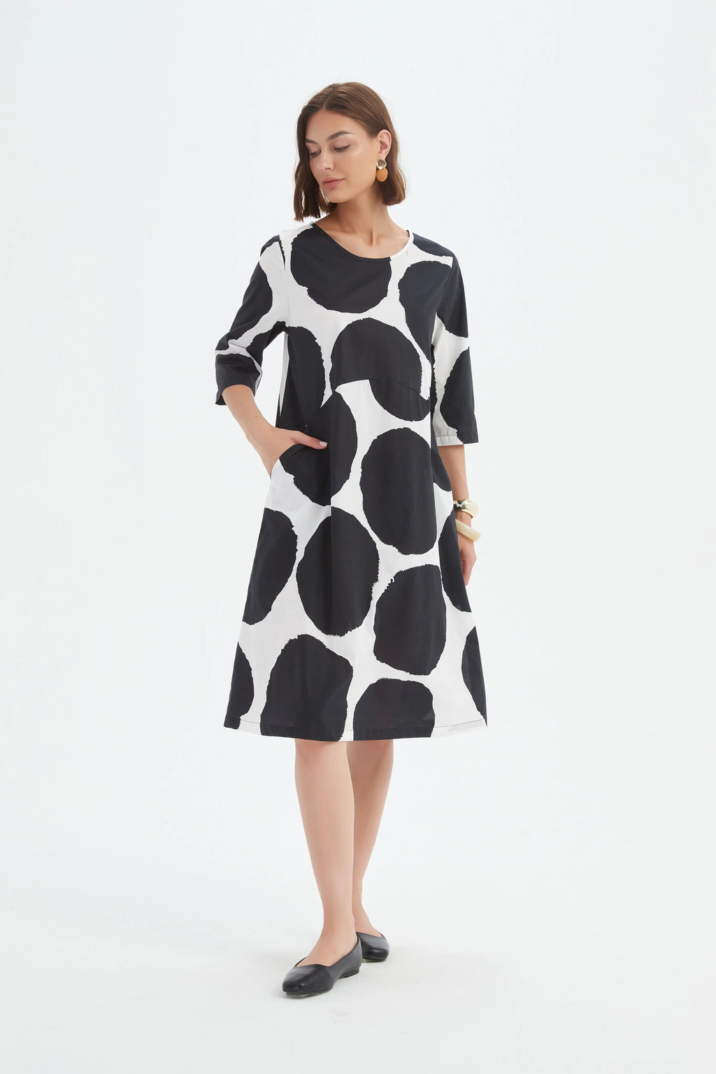 Tirelli - Curve Seam Poplin Dress