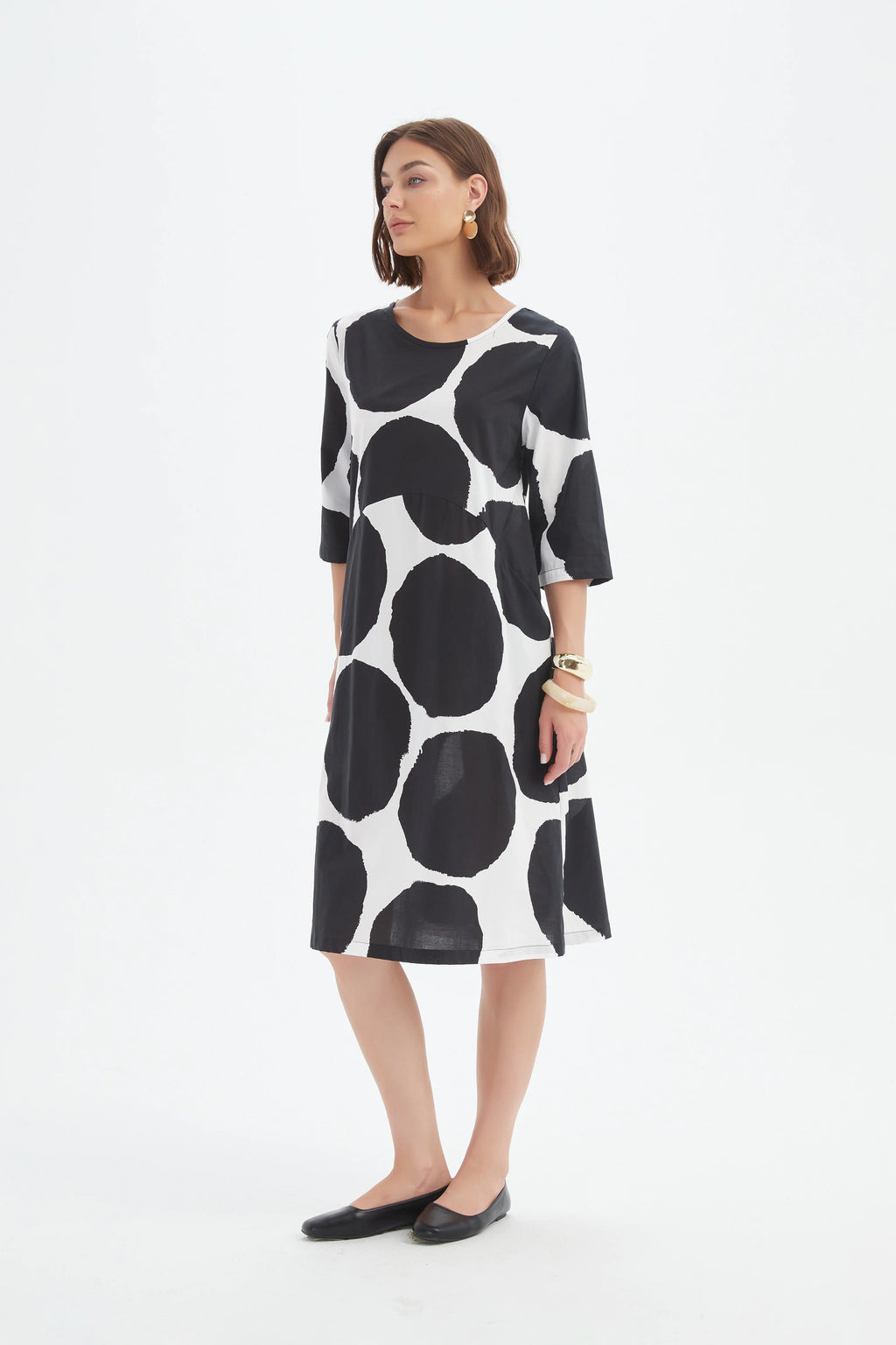 Tirelli - Curve Seam Poplin Dress