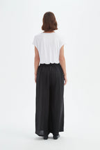 Tirelli Pleat Front Palazzo Pant