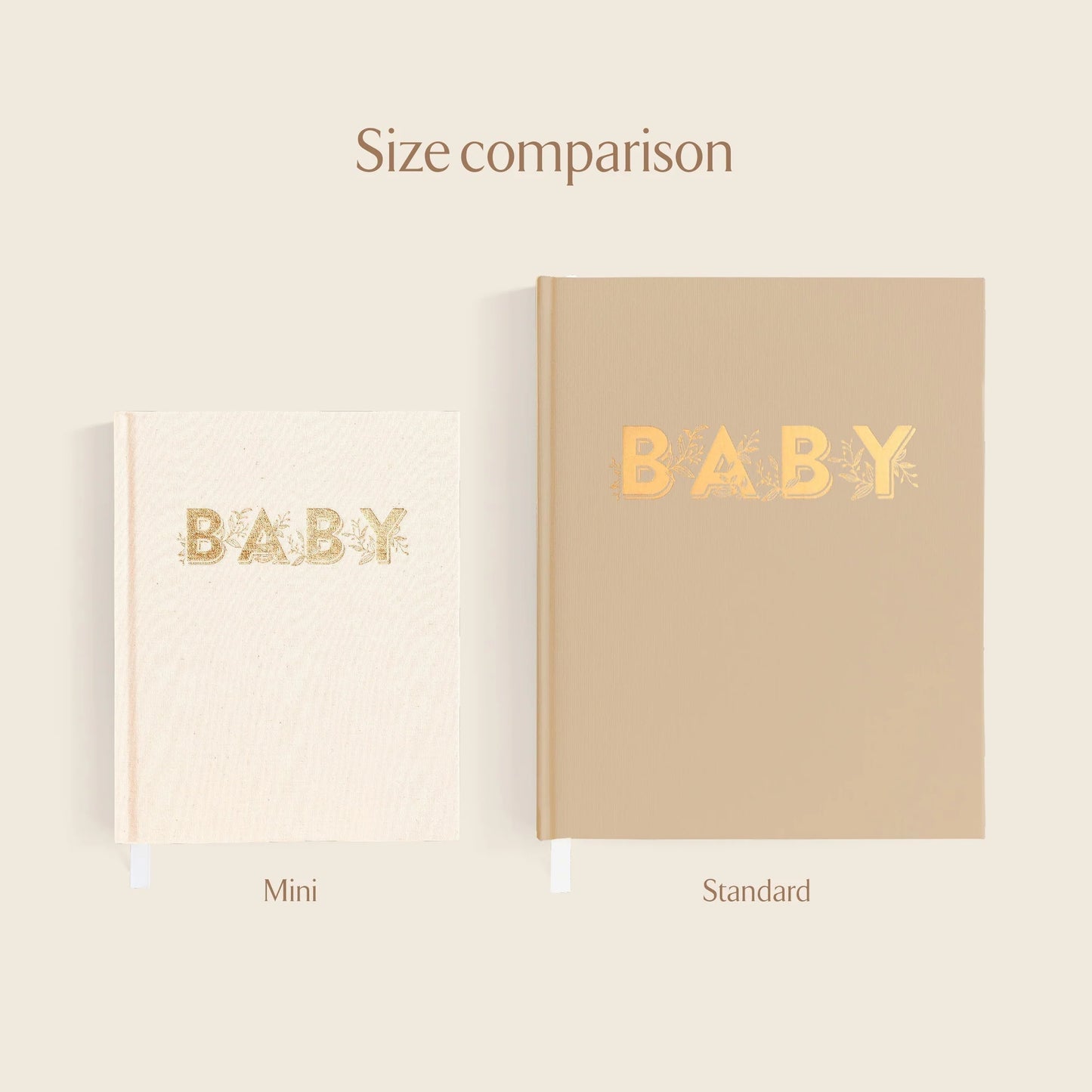 Fox and Fallow Mini Oatmeal Boxed Baby Book