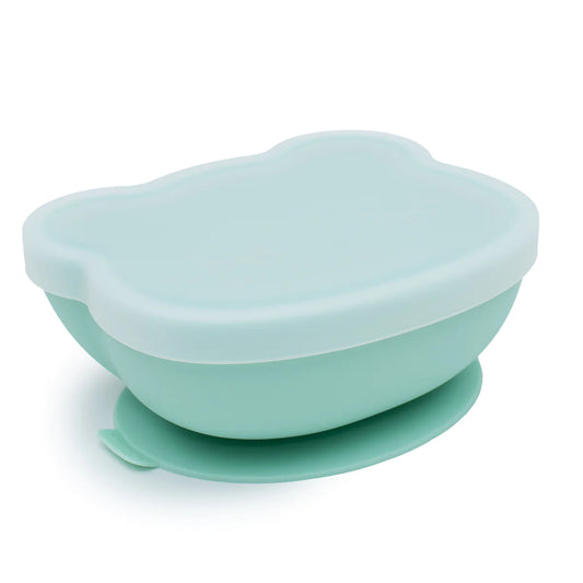 We Might Be Tiny Stickie Bowl with Lid - Mint Green