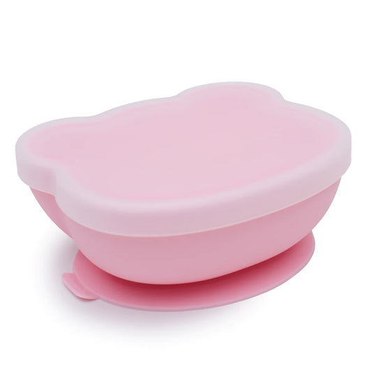 We Might Be Tiny Stickie Bowl with Lid - Powder Pink