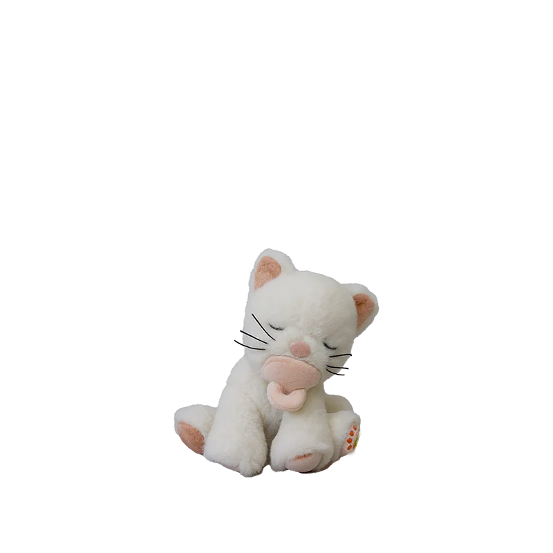 Dinkum Dolls by Olliella Binky Kitten Kiki- White White