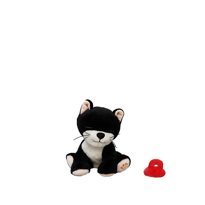 Dinkum Dolls by Olliella Binky Kitten Kit - Black & White