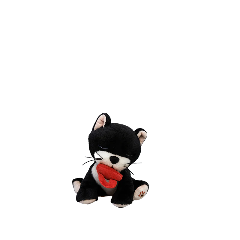 Dinkum Dolls by Olliella Binky Kitten Kit - Black & White