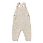 Wilson & Frenchy Cookie & Cream Organic Knitted Overalls