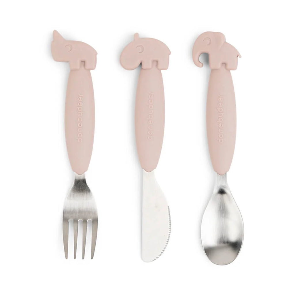 Done By Deer Easy-Grip Cutlery Set