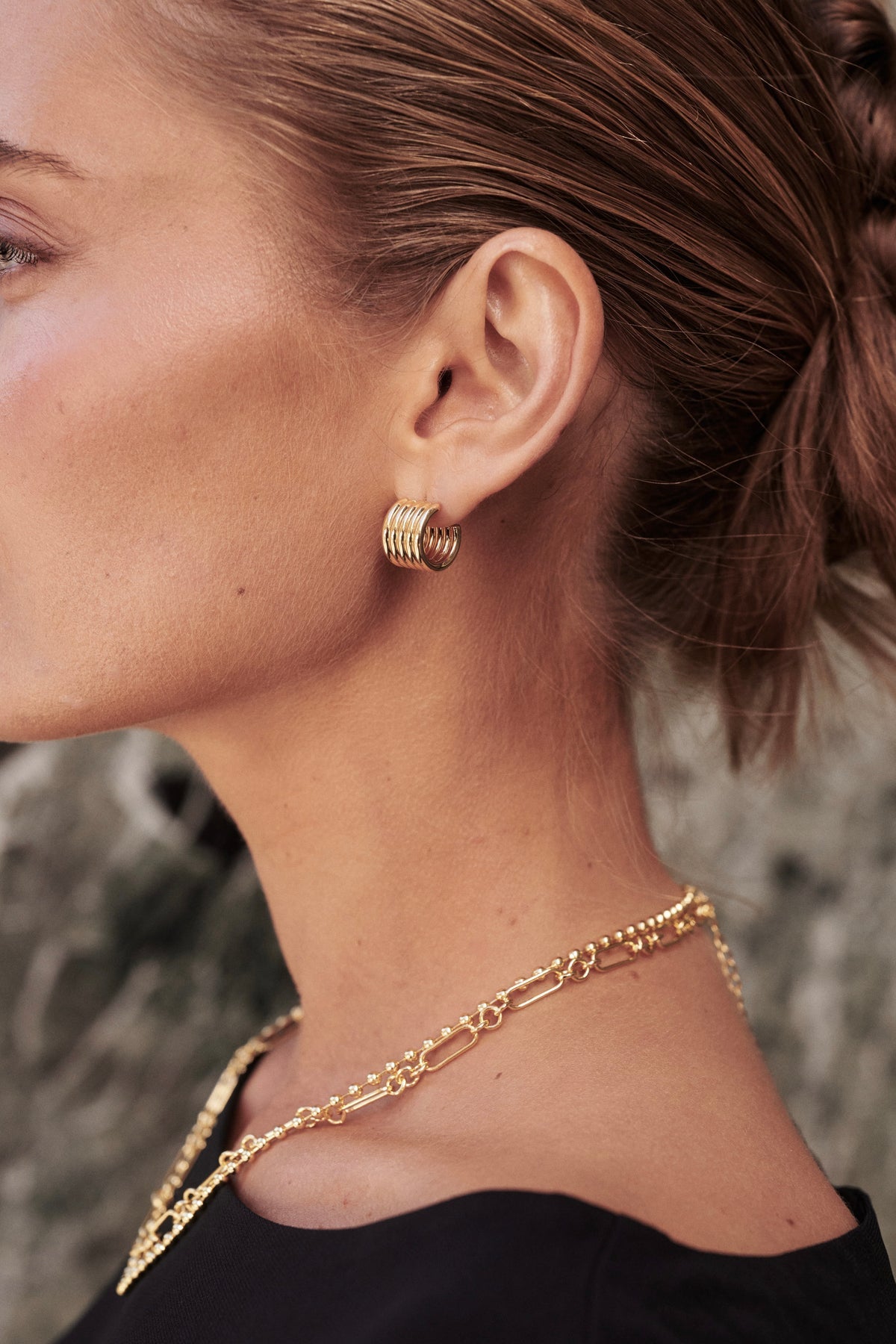 Zafino Jade Hoop