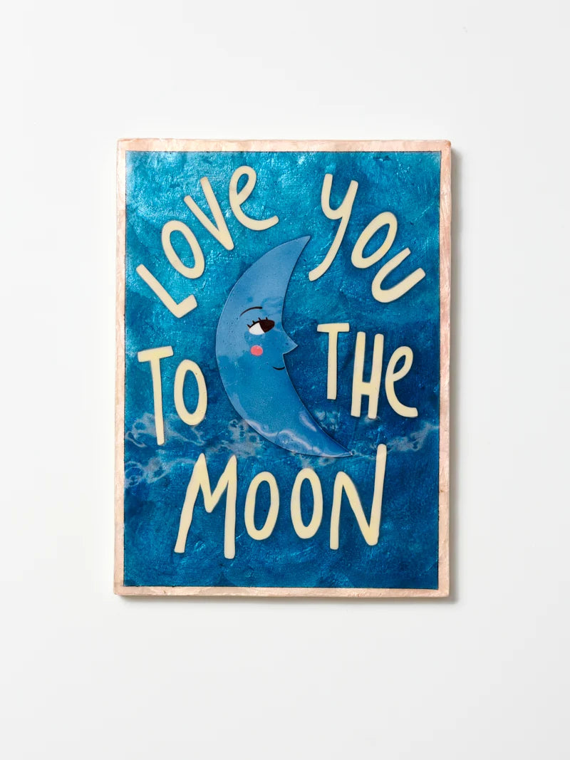 Jones & Co Fun House Moon Tile