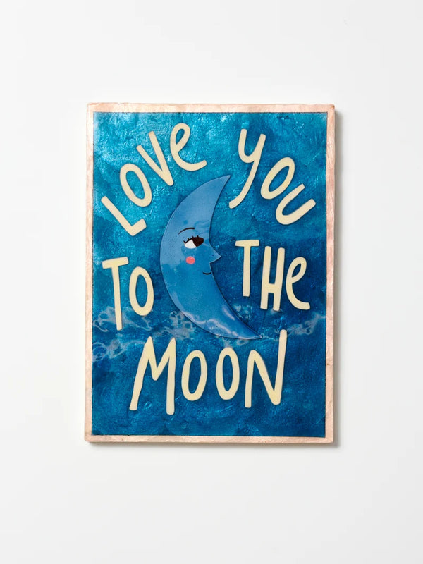 Jones & Co Fun House Moon Tile