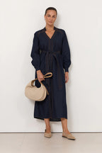 Adorne Vivi Lightweight Denim Midi Dress