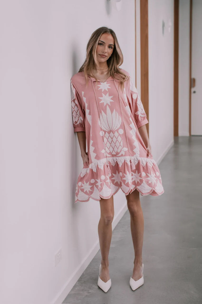 Joop & Gypsy Le Marias Short Dress - Pink