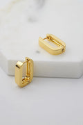 Zafino Cassie Hoop Gold Earrings
