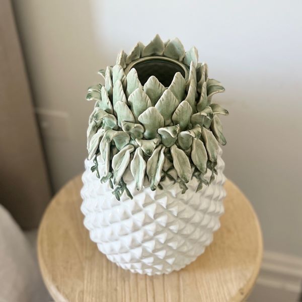 Mediterranean Markets Mode Pineapple Vase