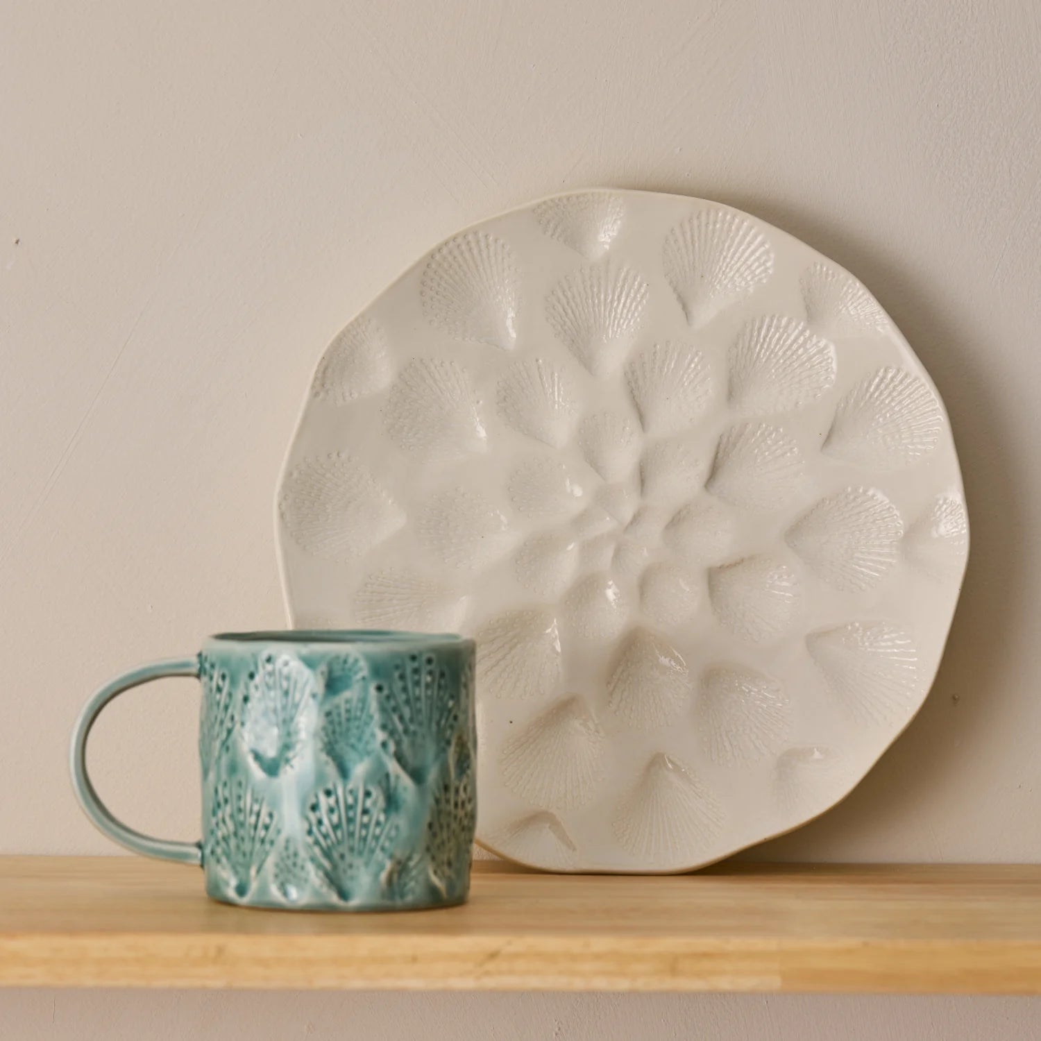 Madras Link Nautilus Light Blue Mug