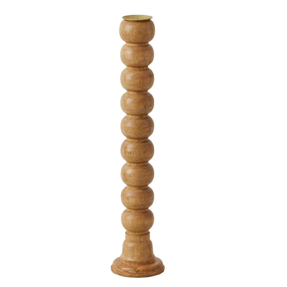 Coast to Coast- Alpha Wood Floor Candle Holder