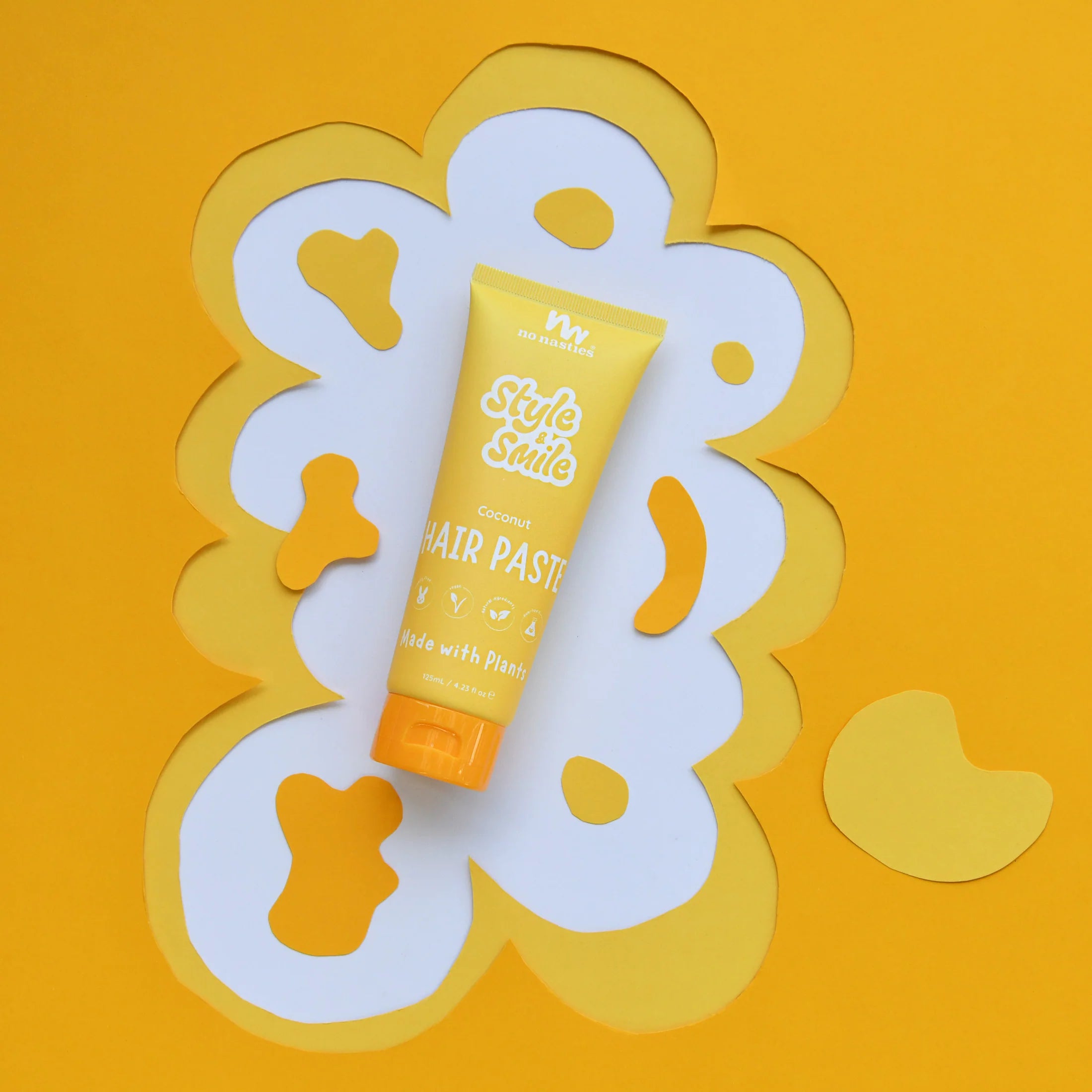 No Nasties Plant Based Hair Paste in Fresh Coconut and Zesty Lime | 125ml