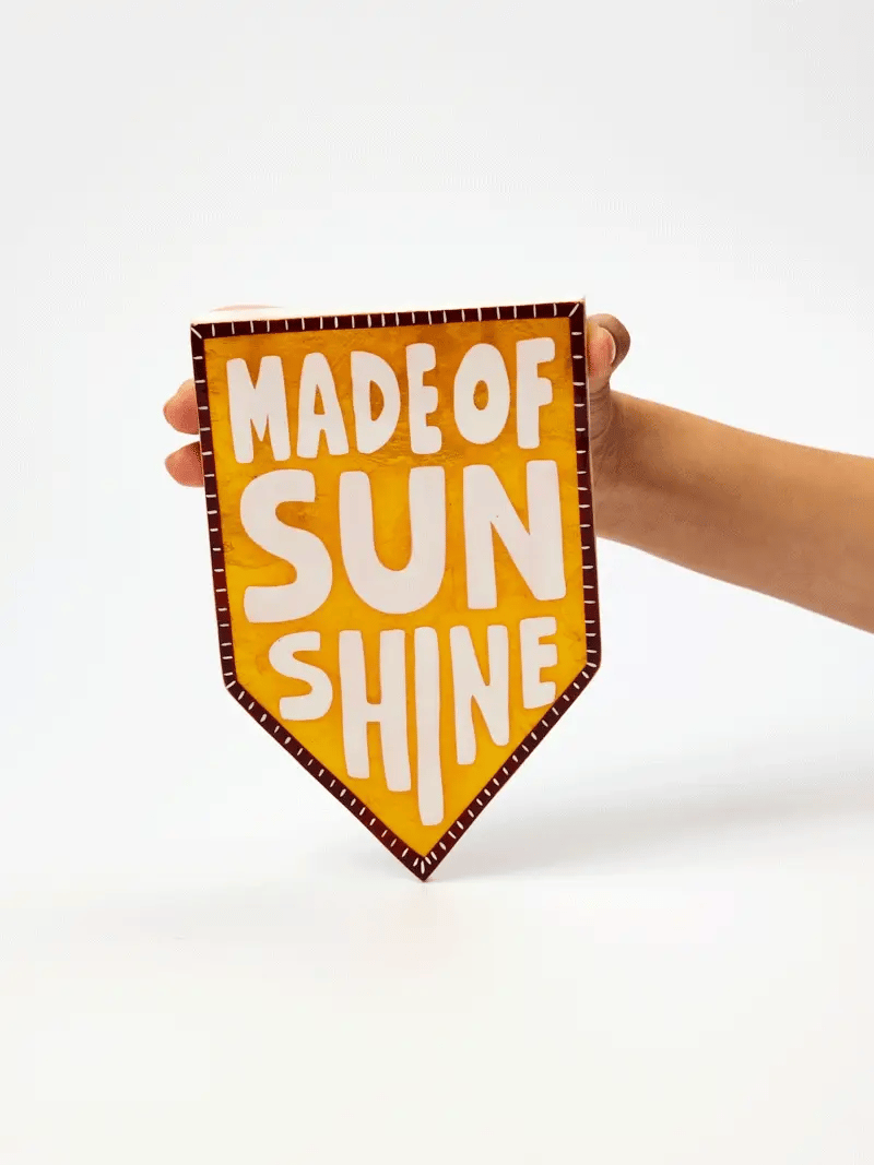 Jones & Co Fun House Sunshine Tile