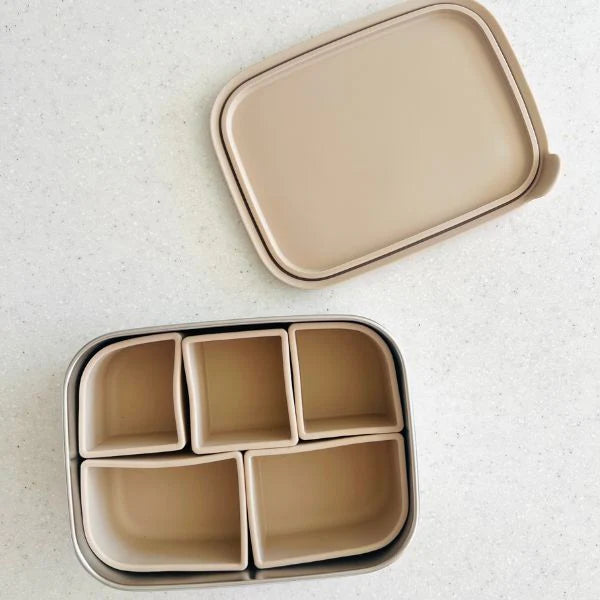 Cuddle Bug & CO - Bento Box With Silicone Dividers - Assorted