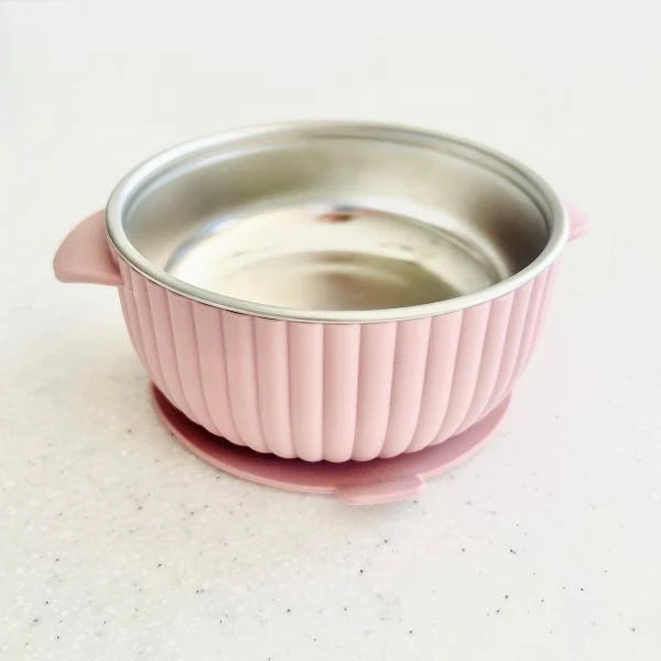 Cuddle Bug & Co - Stainless Steel Bowl With Silicone Suction - Assorted