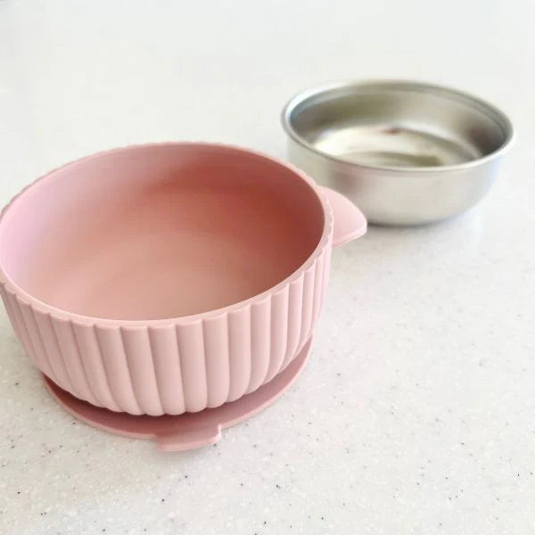 Cuddle Bug & Co - Stainless Steel Bowl With Silicone Suction - Assorted