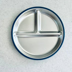 Cuddle Bug & Co - Stainless Steel Plate with Silicone Suction - Assorted