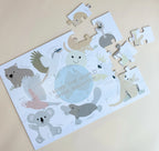 Winnie Parkes Animals Affirmations Puzzle - Double Sided