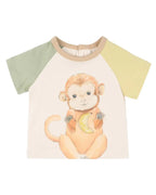 Bebe Ellis 3D Monkey Tee