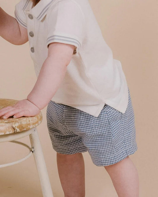 Bebe Harry Check Shorts