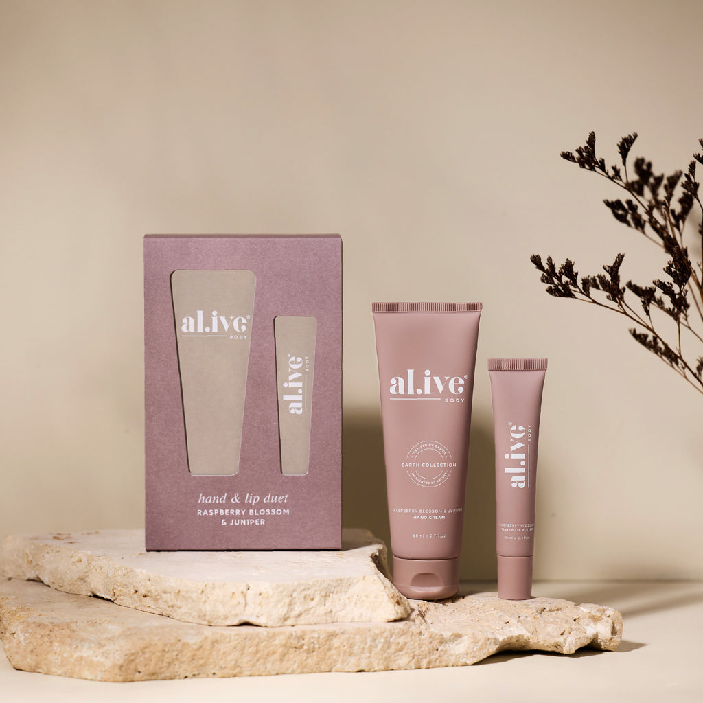 Al.ive Body Hand & Lip Duet - Raspberry Blossom & Juniper