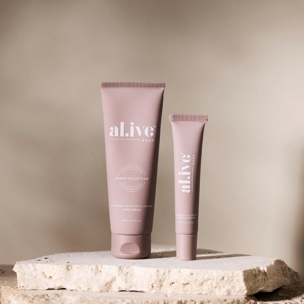Al.ive Body Hand & Lip Duet - Raspberry Blossom & Juniper