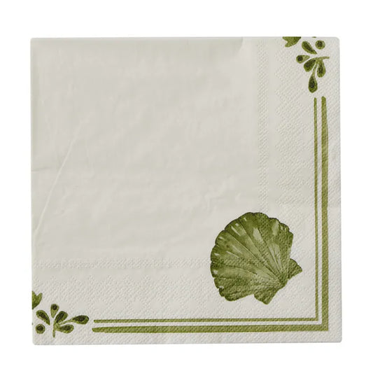 Coast to Coast Costiera 20pk 3 Ply 33cm Napkin Green