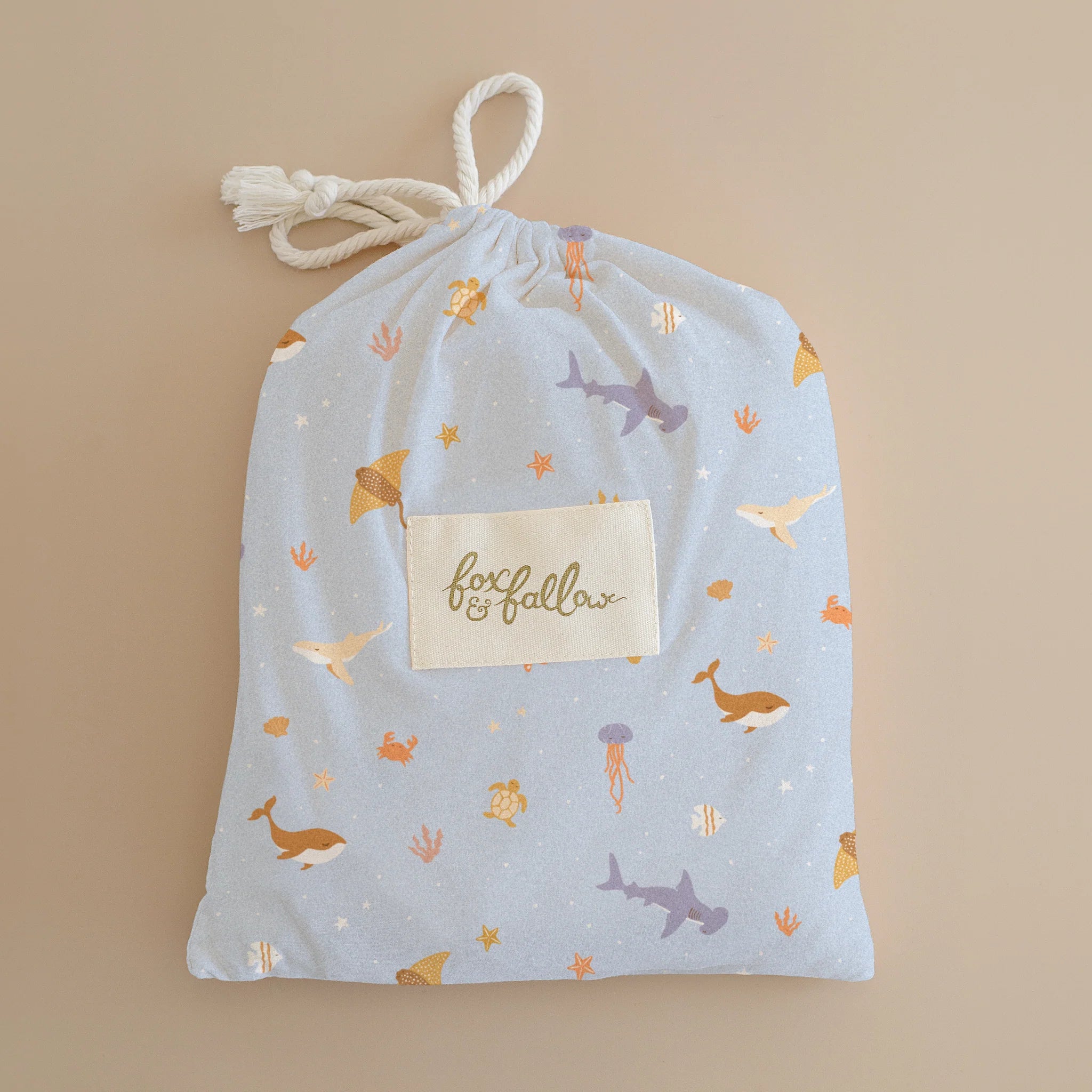 Fox and Fallow- Organic Fitted Cot Sheet