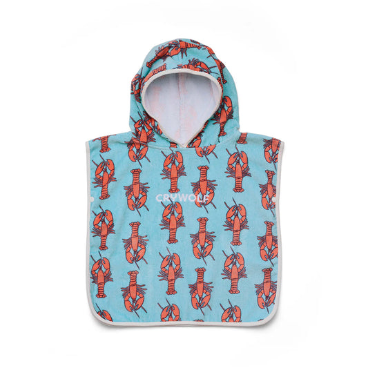 Crywolf Baby Hooded Towel Little Lobsters