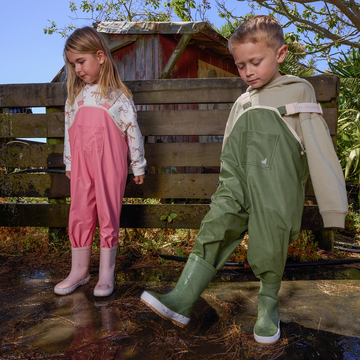 Crywolf Rain Overalls