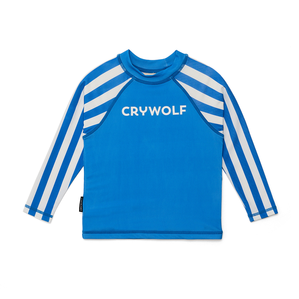 Crywolf Baby Rash Vest Deep Sea Stripe