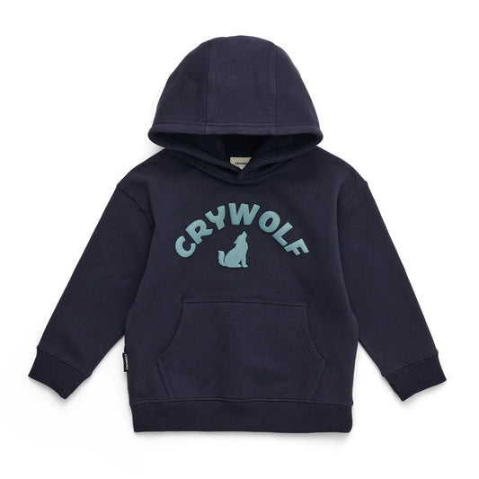 Crywolf New Season '25' CHILL HOODIE Navy