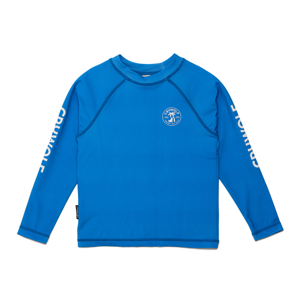 Crywolf Long Sleeve Rash Vest Deep Sea Blue