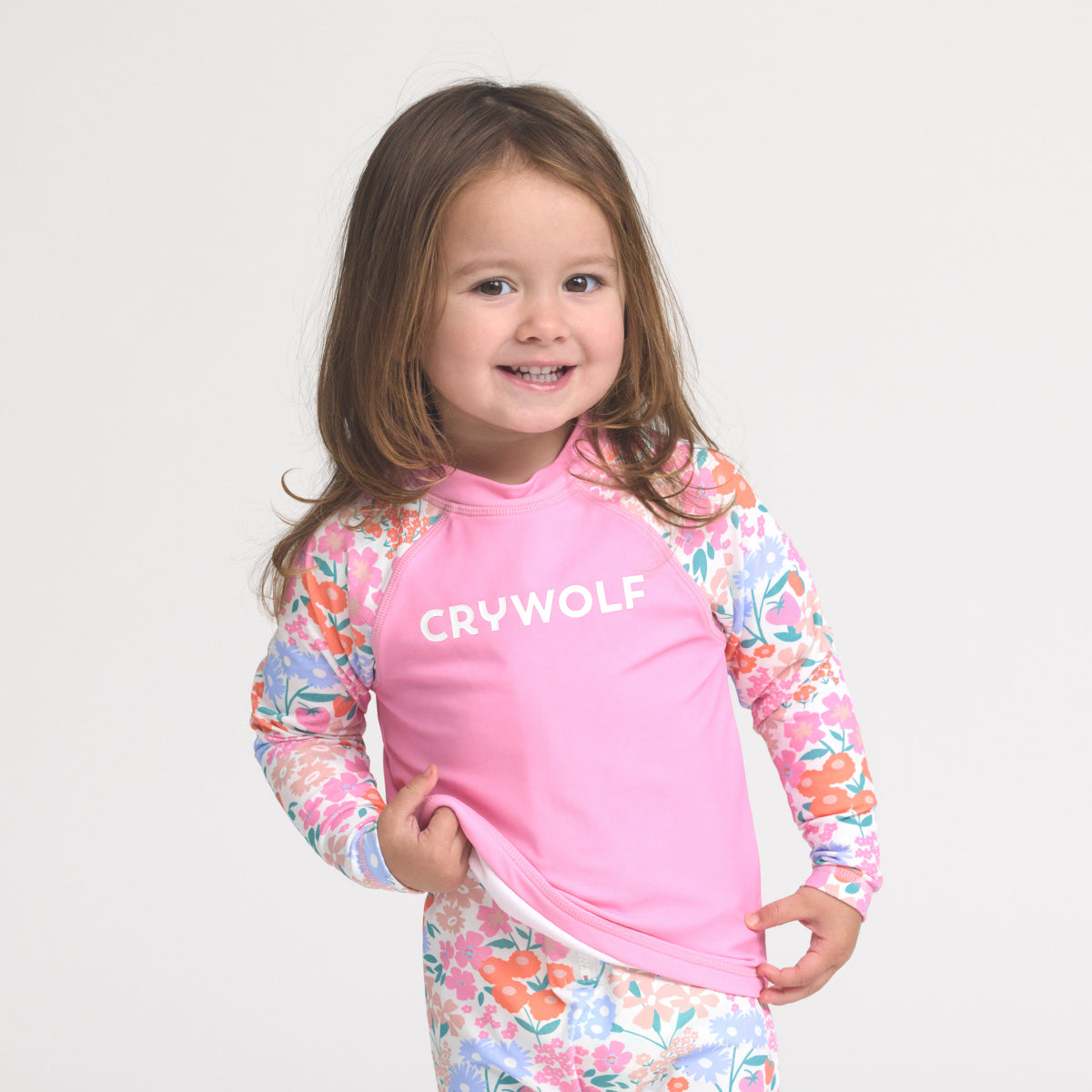 Crywolf Baby Rash Vest Berry Garden