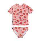 Crywolf Short Sleeve Rash Set Strawberry Splash