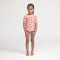 Crywolf Short Sleeve Rash Set Strawberry Splash