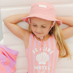 Crywolf Seashell Stripe Swimsuit