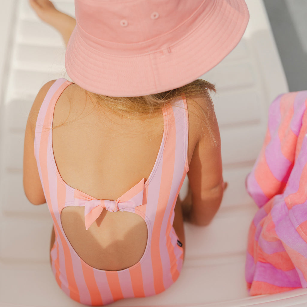 Crywolf Seashell Stripe Swimsuit